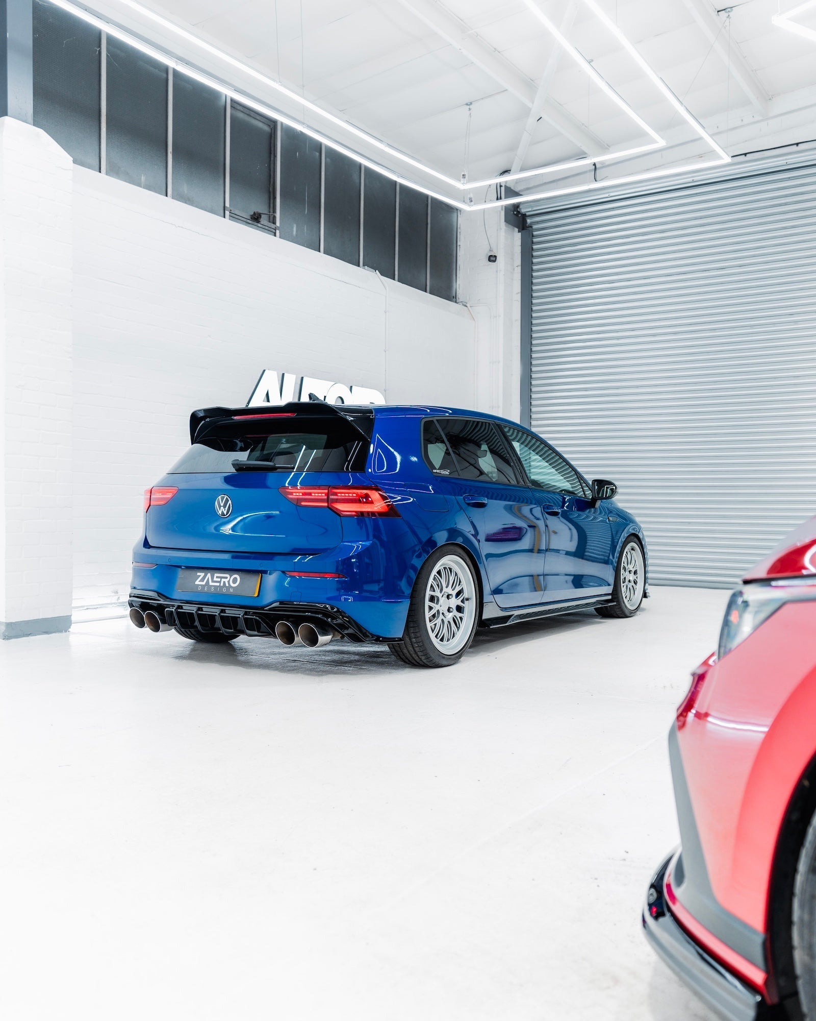 VW Golf R Mk8 Gloss Black Body Kit by ZAERO (2020-2024)