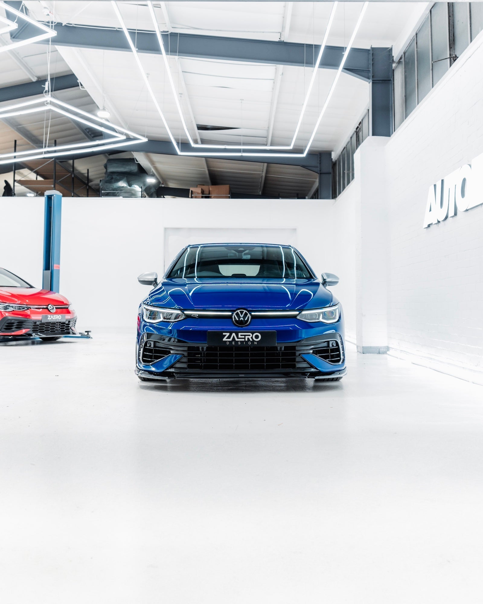 VW Golf R Mk8 Gloss Black Body Kit by ZAERO (2020-2024)