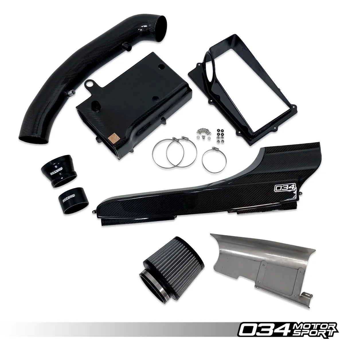 034Motorsport X34 Carbon Fiber Open-Top 4 Intake Bundle Audi TTRS & RS3 2.5 TFSI EVO